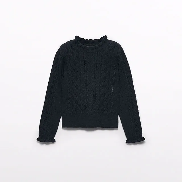 Abel & Lula Knitted Sweater Black 5.830_092