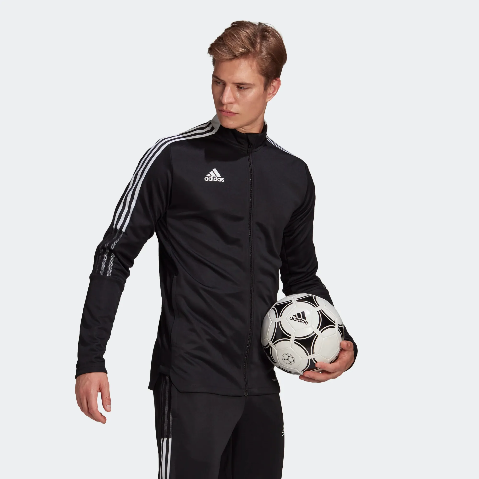 Adidas Men's Tiro 21 Track Jacket - Black