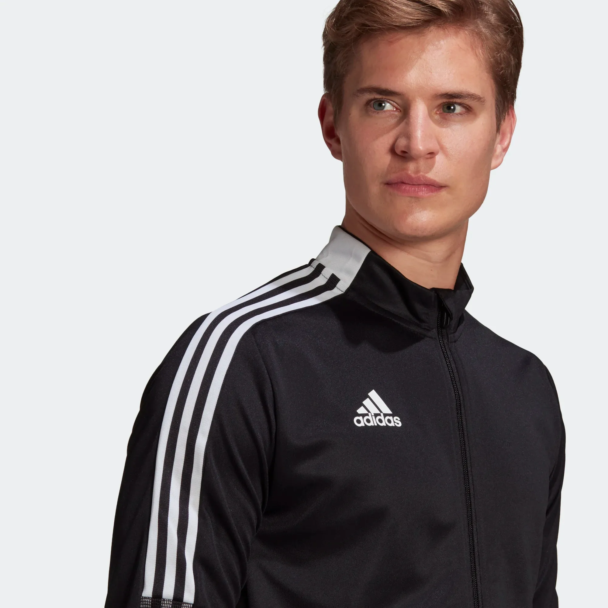 Adidas Men's Tiro 21 Track Jacket - Black