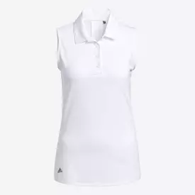 Adidas Ultimate365 Women's Solid Sleeveless Polo Shirt GL6699