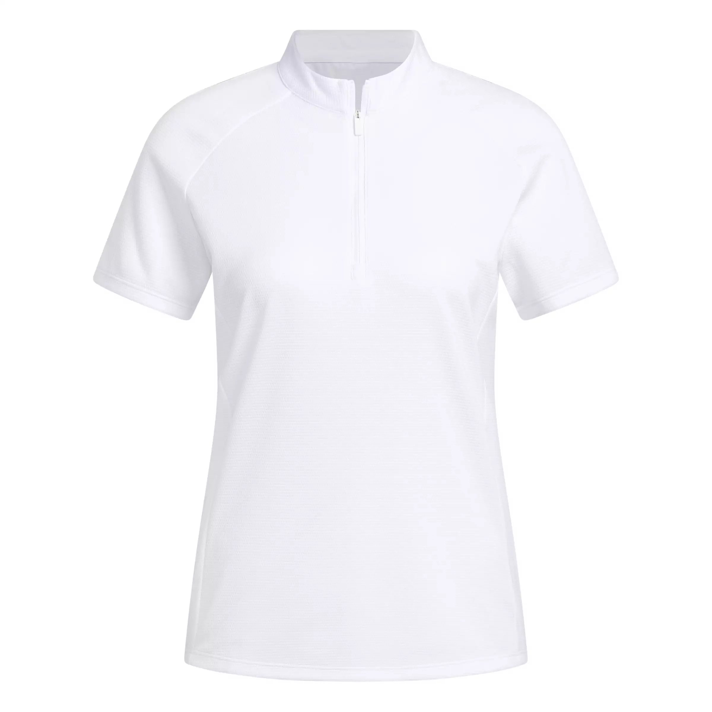 adidas Women's Textured Golf Polo Shirt - White