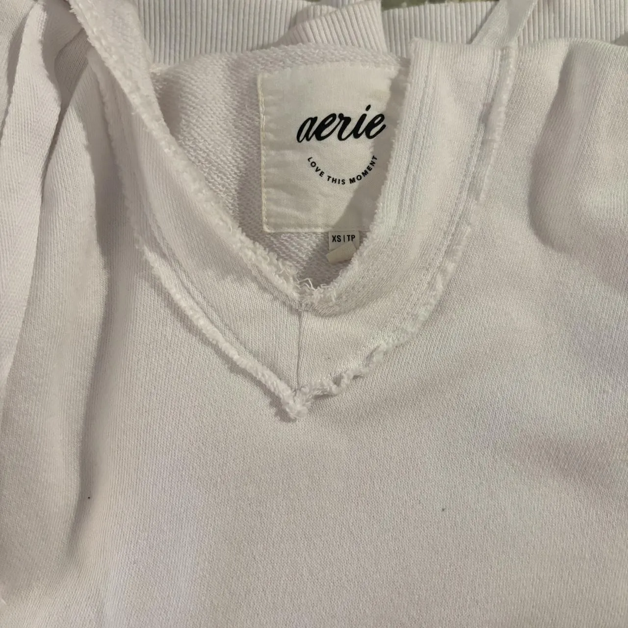 Aerie Women's White Hoodie