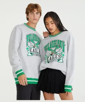 Aeropostale Philadelphia Eagles Crew Sweatshirt