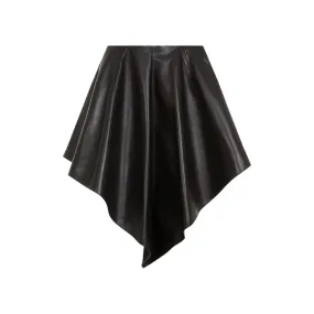 ALAIA Luxury Black Triangle Mini Skirt