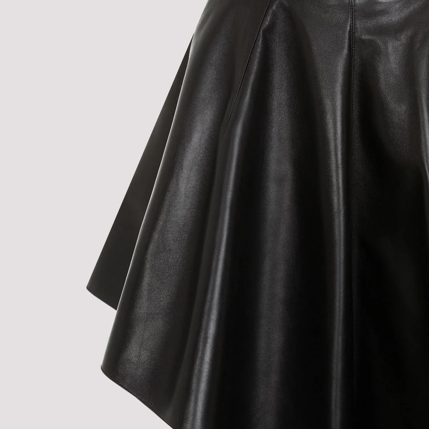 ALAIA Luxury Black Triangle Mini Skirt