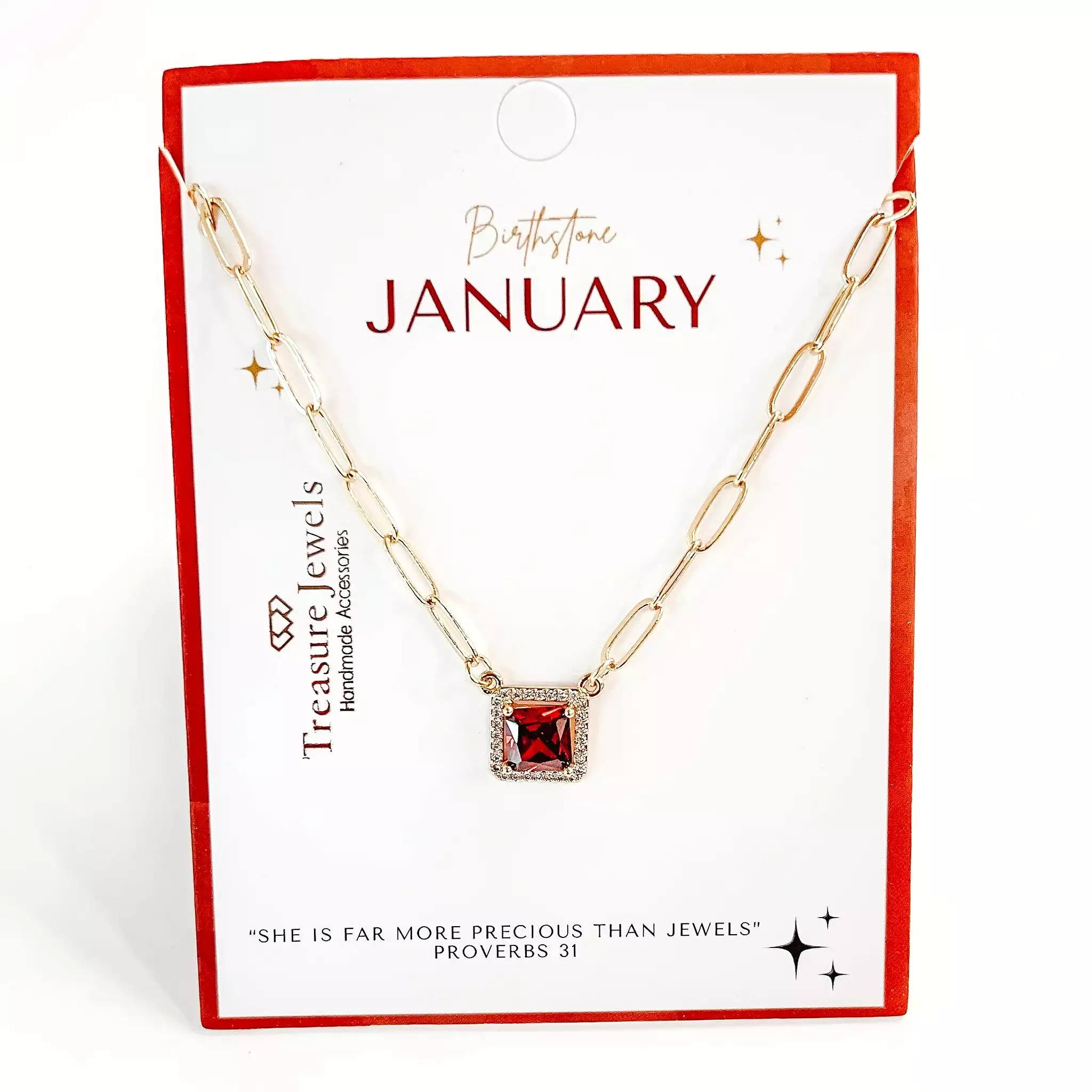 Birthstone Necklace | Treasure Jewels