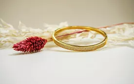 *Boho All CZ Bangle*