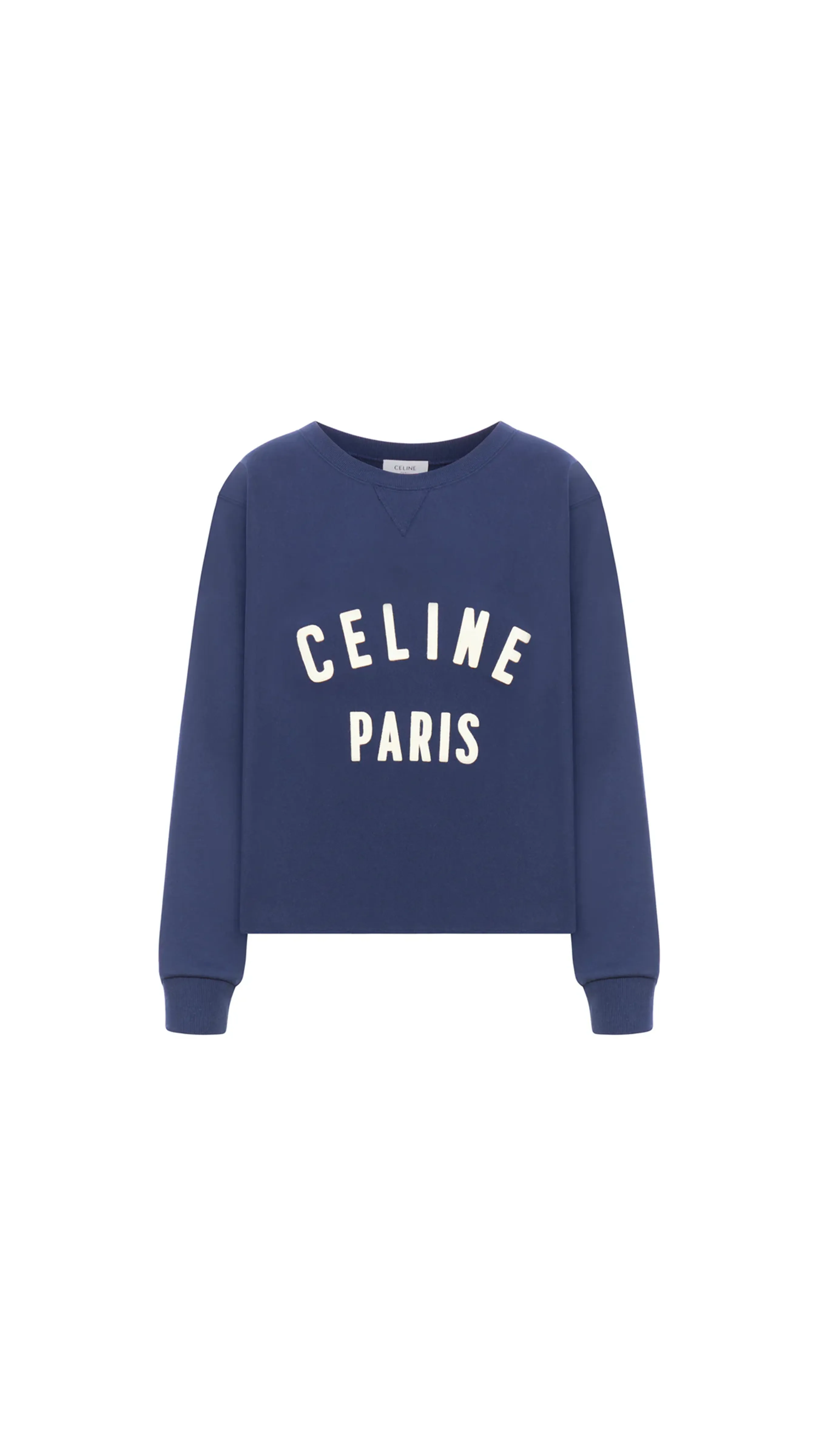 Celine Logo Sweatshirt - Blue