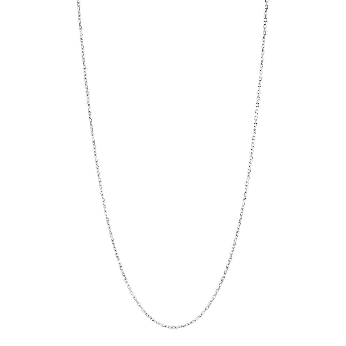 Chain 50 Necklace Adjustable, Silver