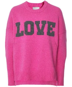 Eddy & Ivy Cashmere Merino Love Crew Neck Jumper | Jules B