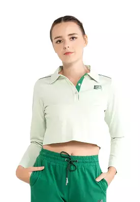 ELLE Active Long Sleeves Tennis Polo Shirt