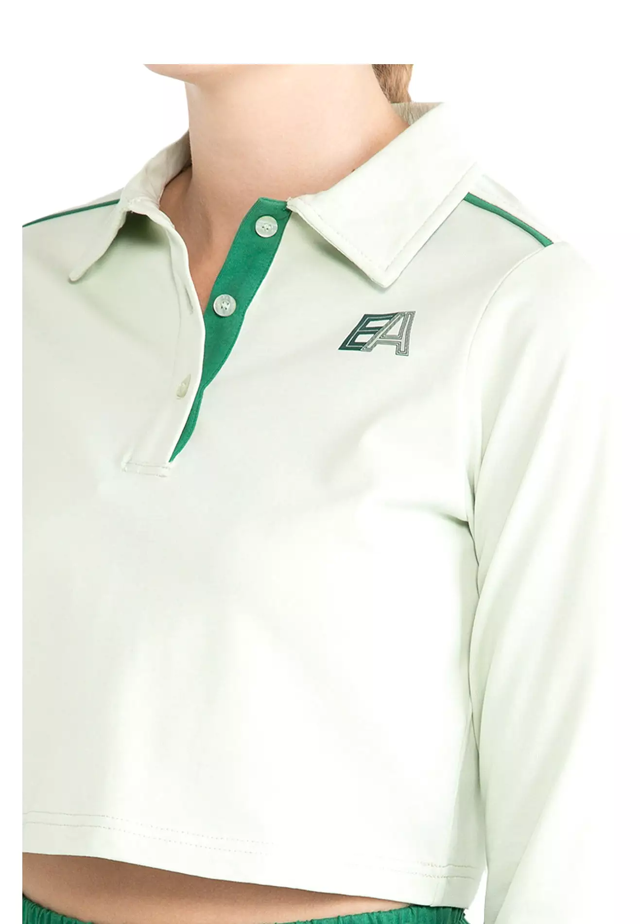 ELLE Active Long Sleeves Tennis Polo Shirt