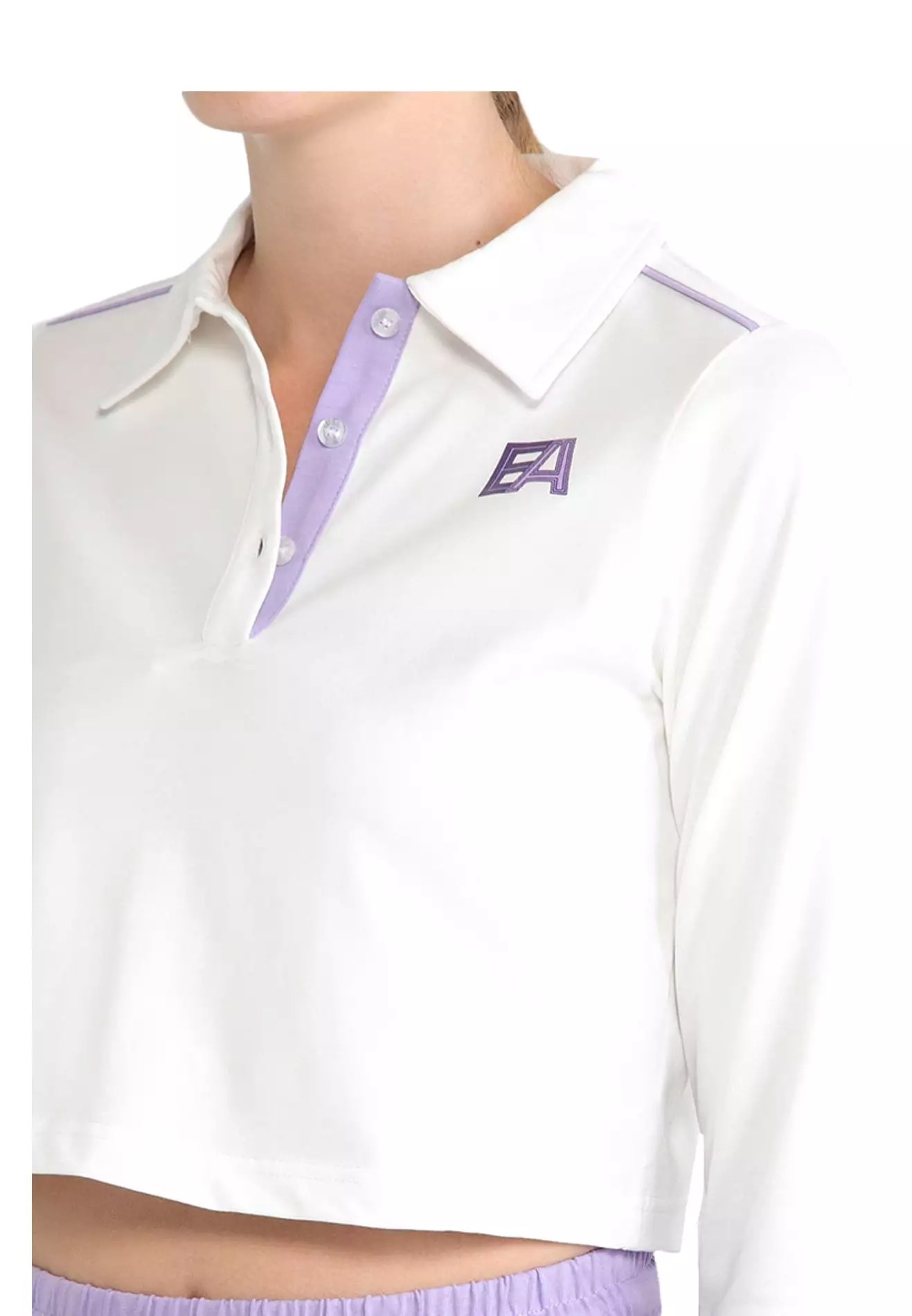 ELLE Active Long Sleeves Tennis Polo Shirt