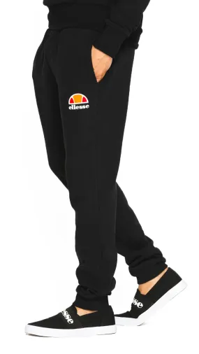 Ellesse Ovest Logo Jogging Bottoms Anthracite