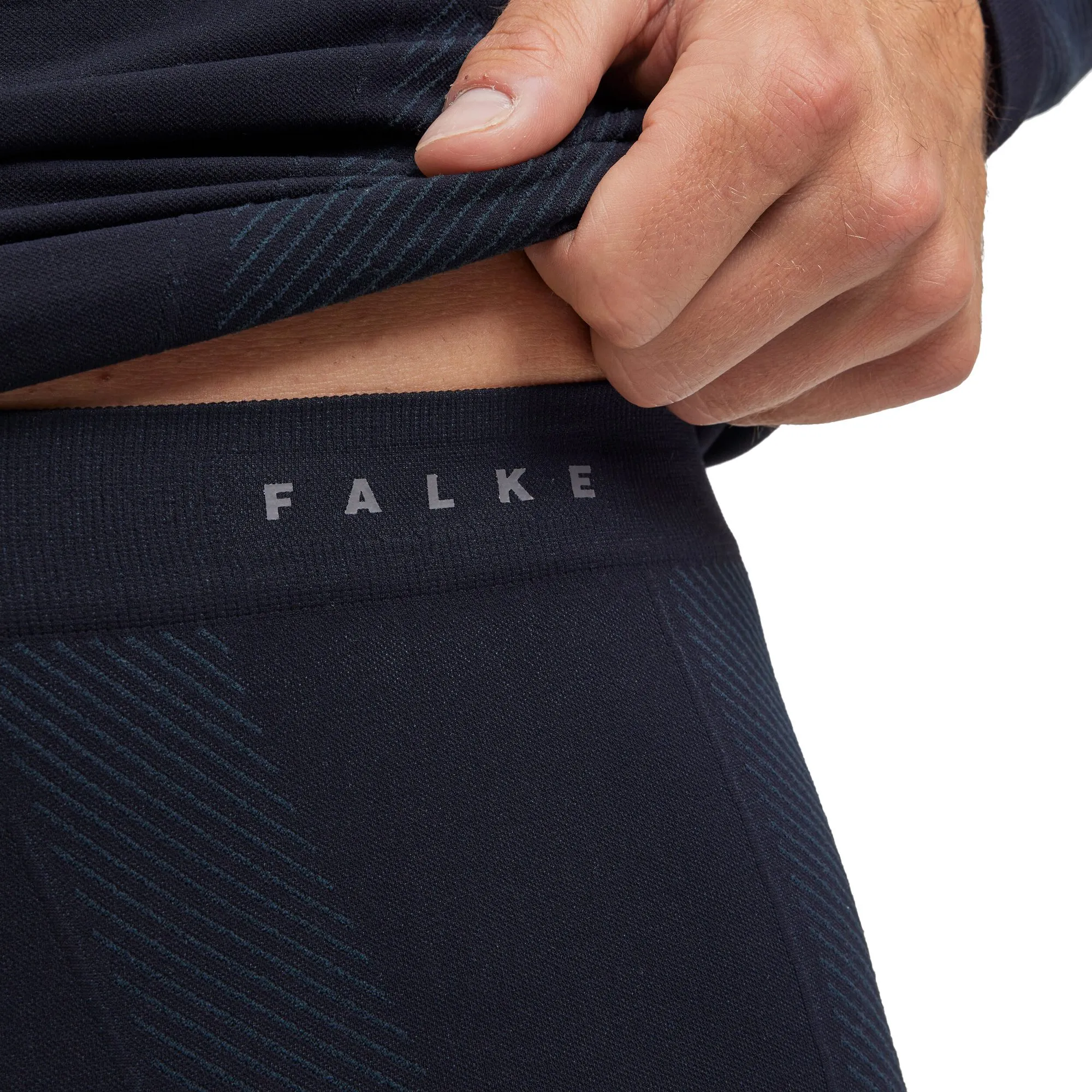 Falke - Long Tights Men black