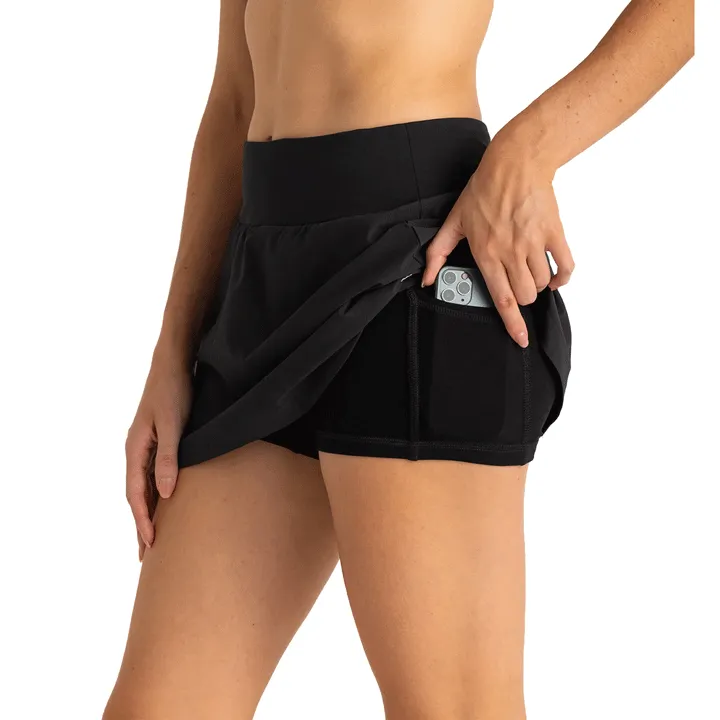 Free Fly Bamboo Lined Active Breeze Skort 13 Womens