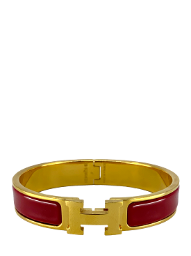 Hermes Narrow Clic Clac H Bracelet PM