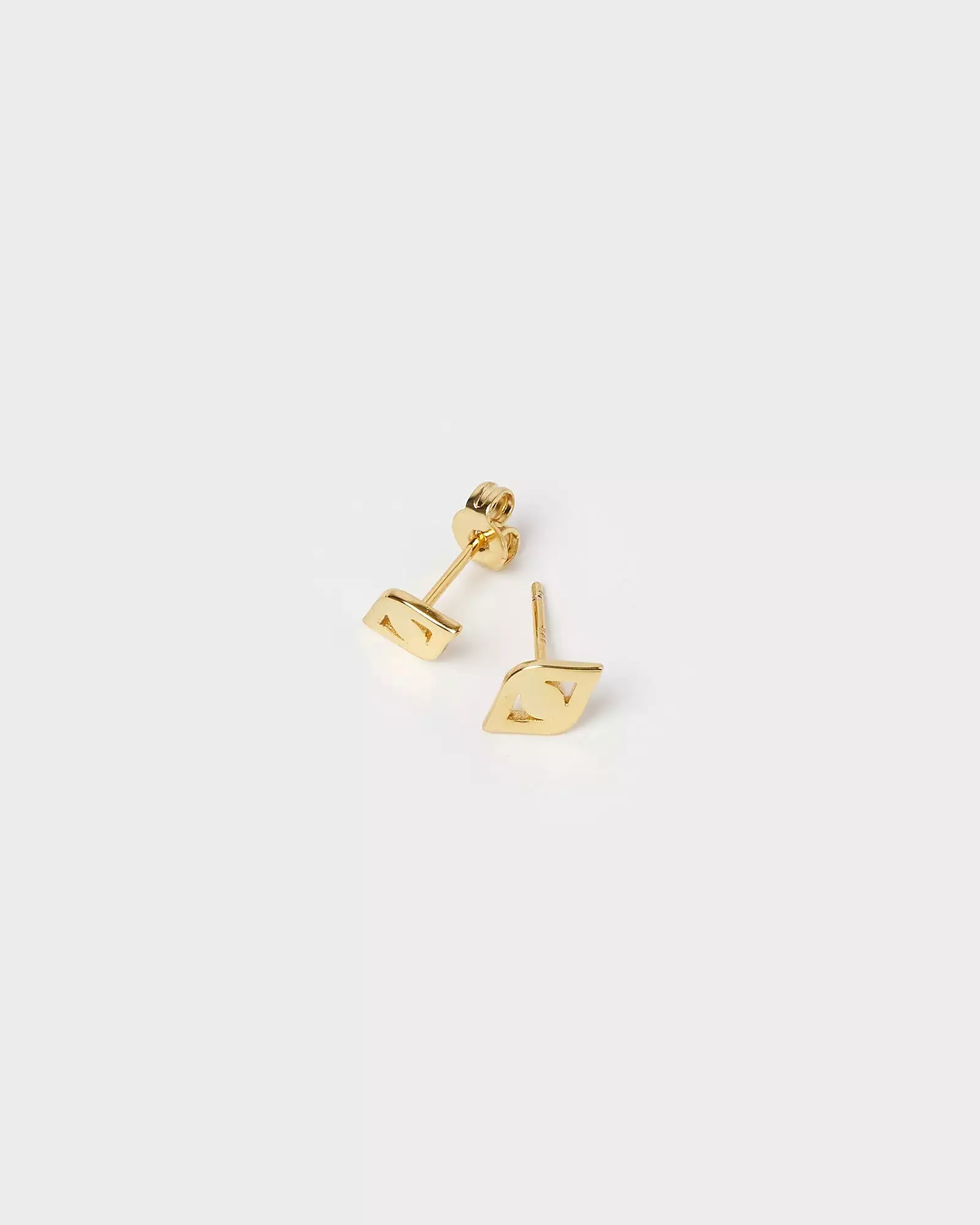 Izoa Horus Mini Stud Earrings Gold