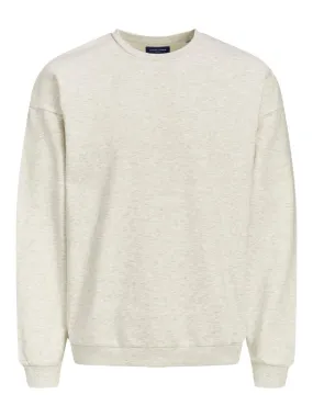 Jack & Jones Original Brink Crew Neck Sweatshirt White Melange