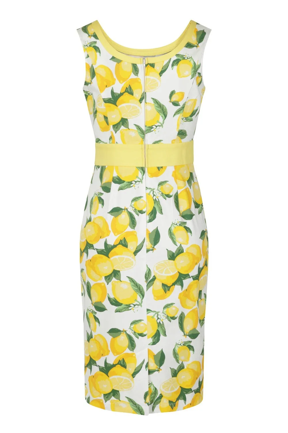 LEMON PENCIL DRESS