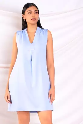 Light Blue Shift Dress