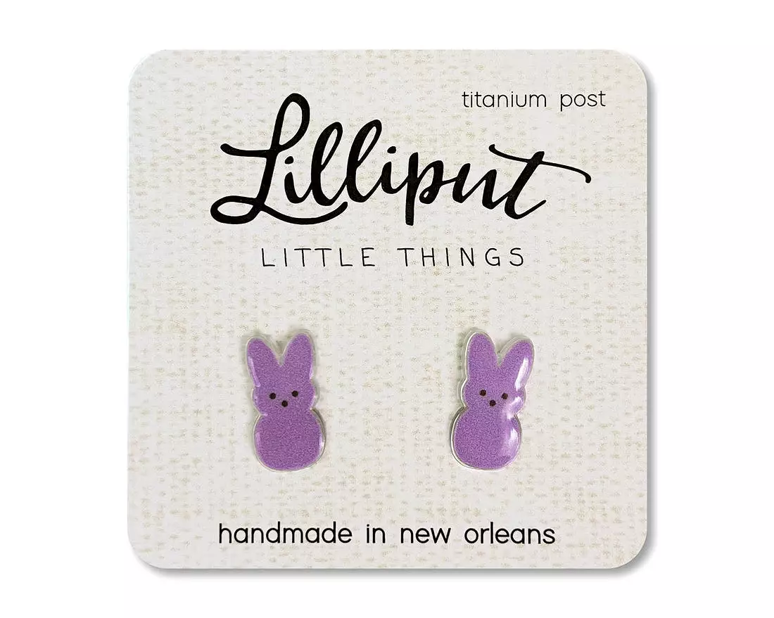 Lilliput - Marshmallow Easter Bunny - Purple