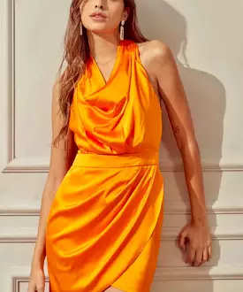 Lozano orange dress