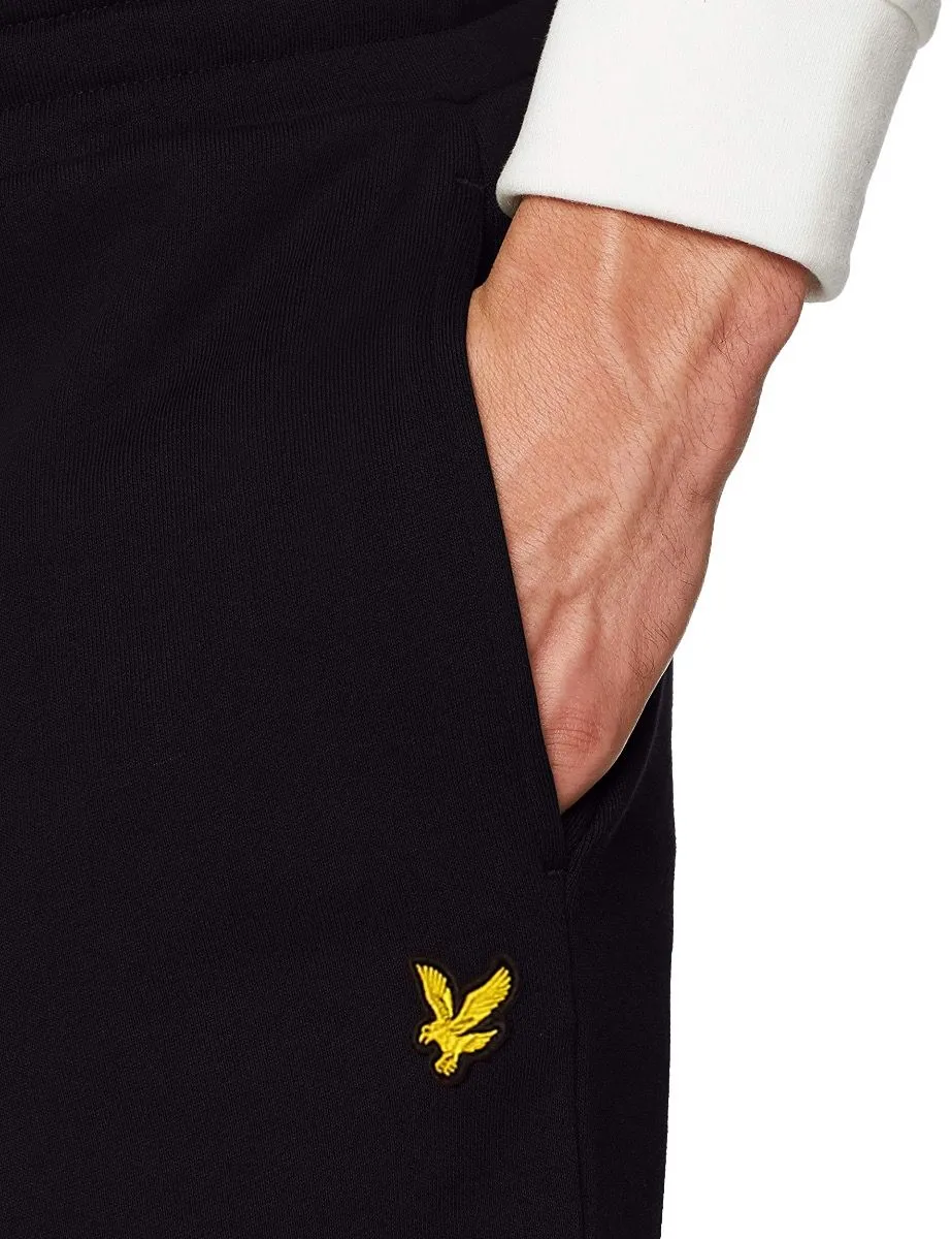 Lyle & Scott Skinny Logo Jogging Bottoms Jet Black