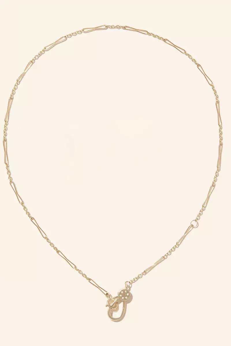 Marcia Chain Necklace - Yellow Gold