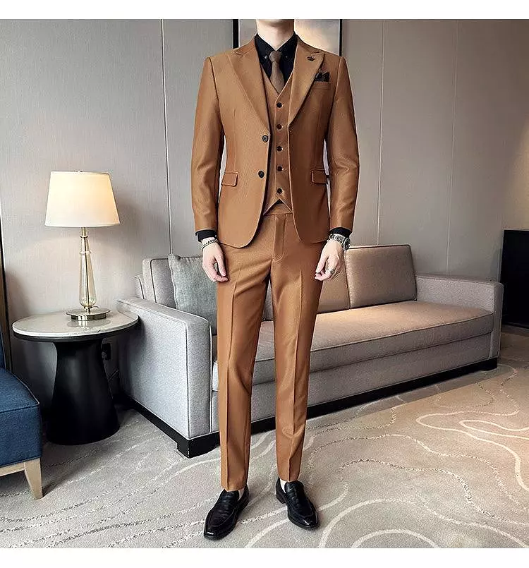 Marco Formal Business Three Piece Suit