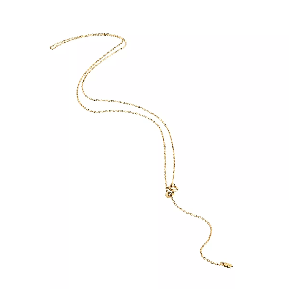 MB Chain 50 Necklace Adjustable, Gold