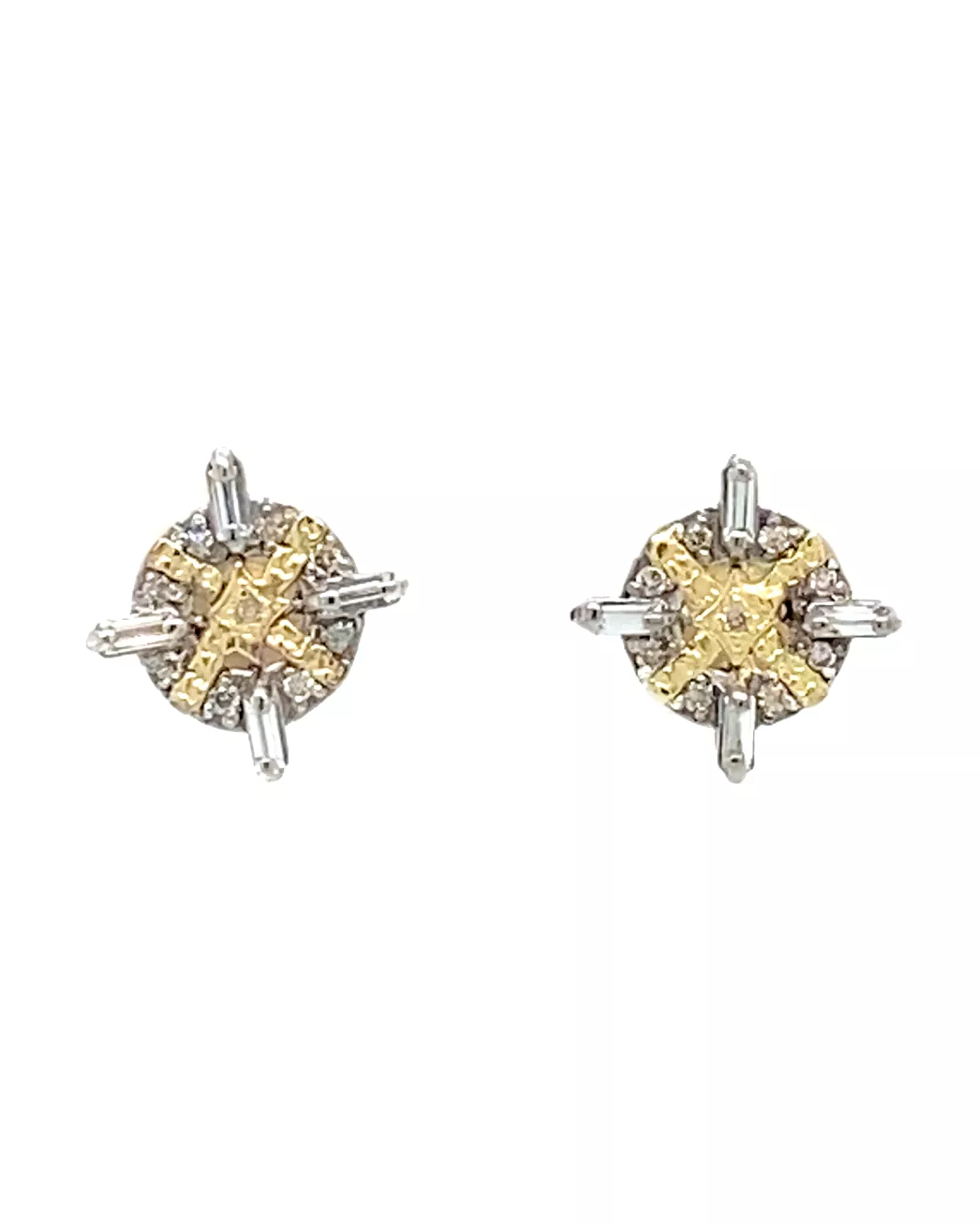 Old World Stud Earrings (18k)