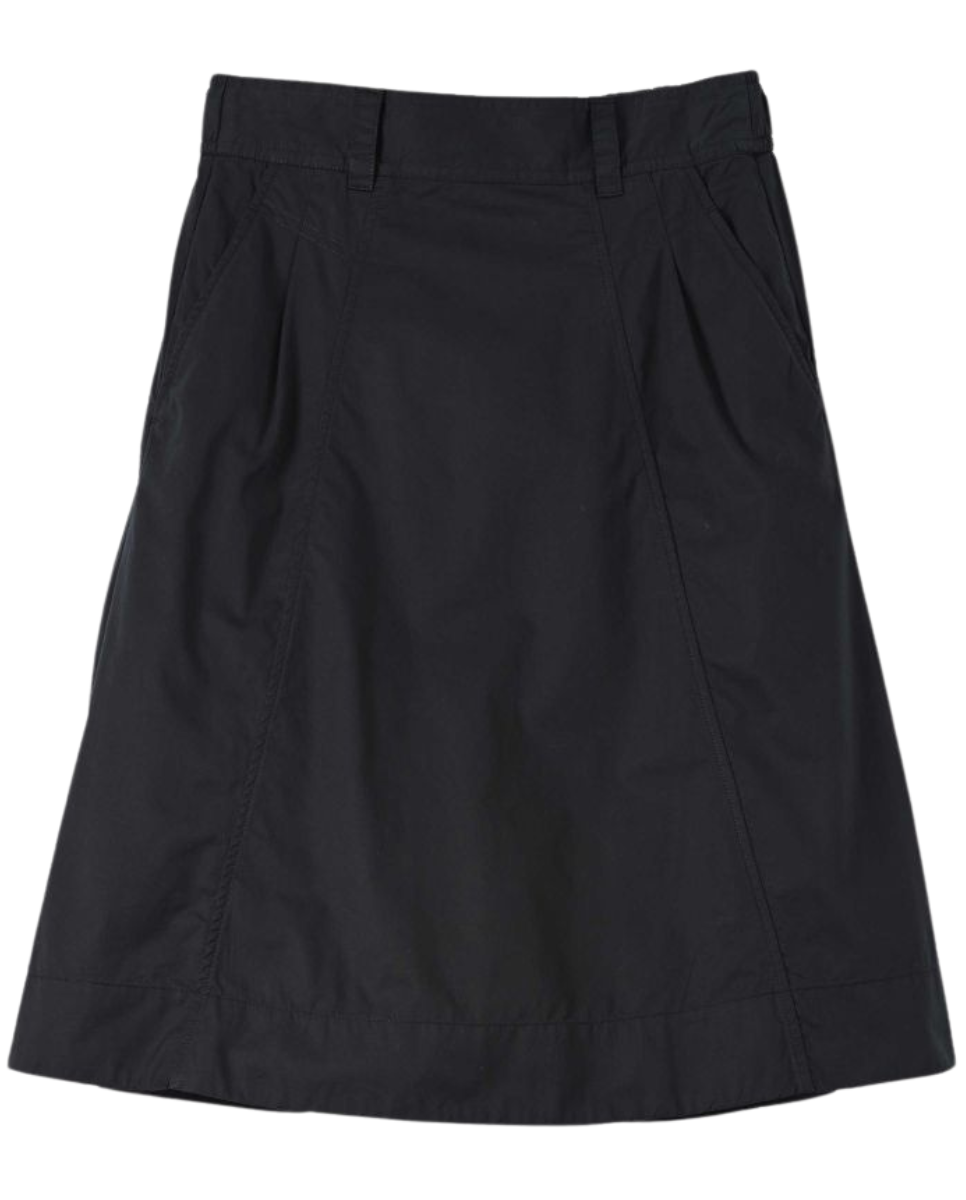 Panelled Scout Skirt Black