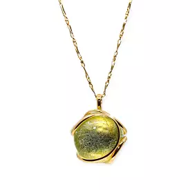 PERIDOT CRYSTAL NECKLACE