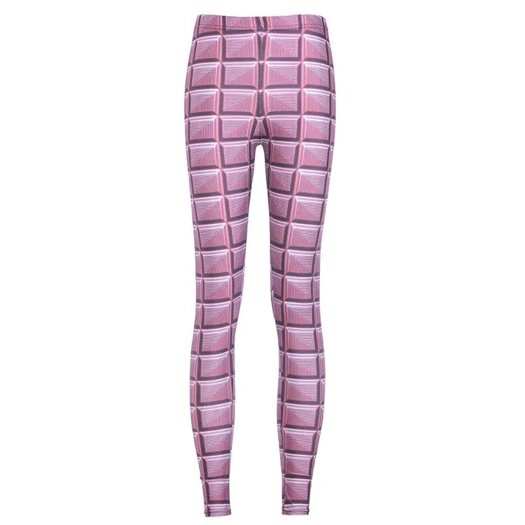 Pink Chocolates Yoga Fitness Leggings Tights Pants