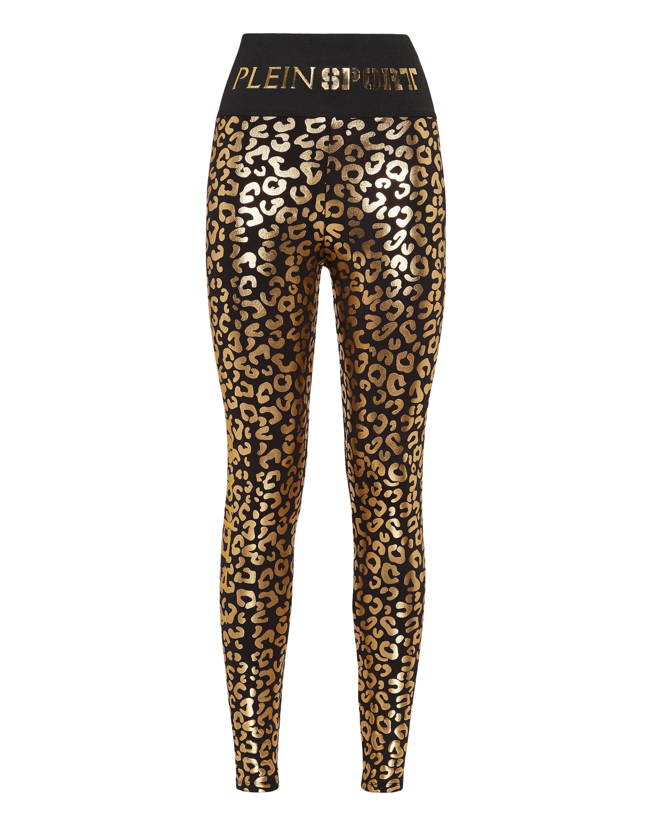 PLEIN SPORT Jogging Leggings Leopard