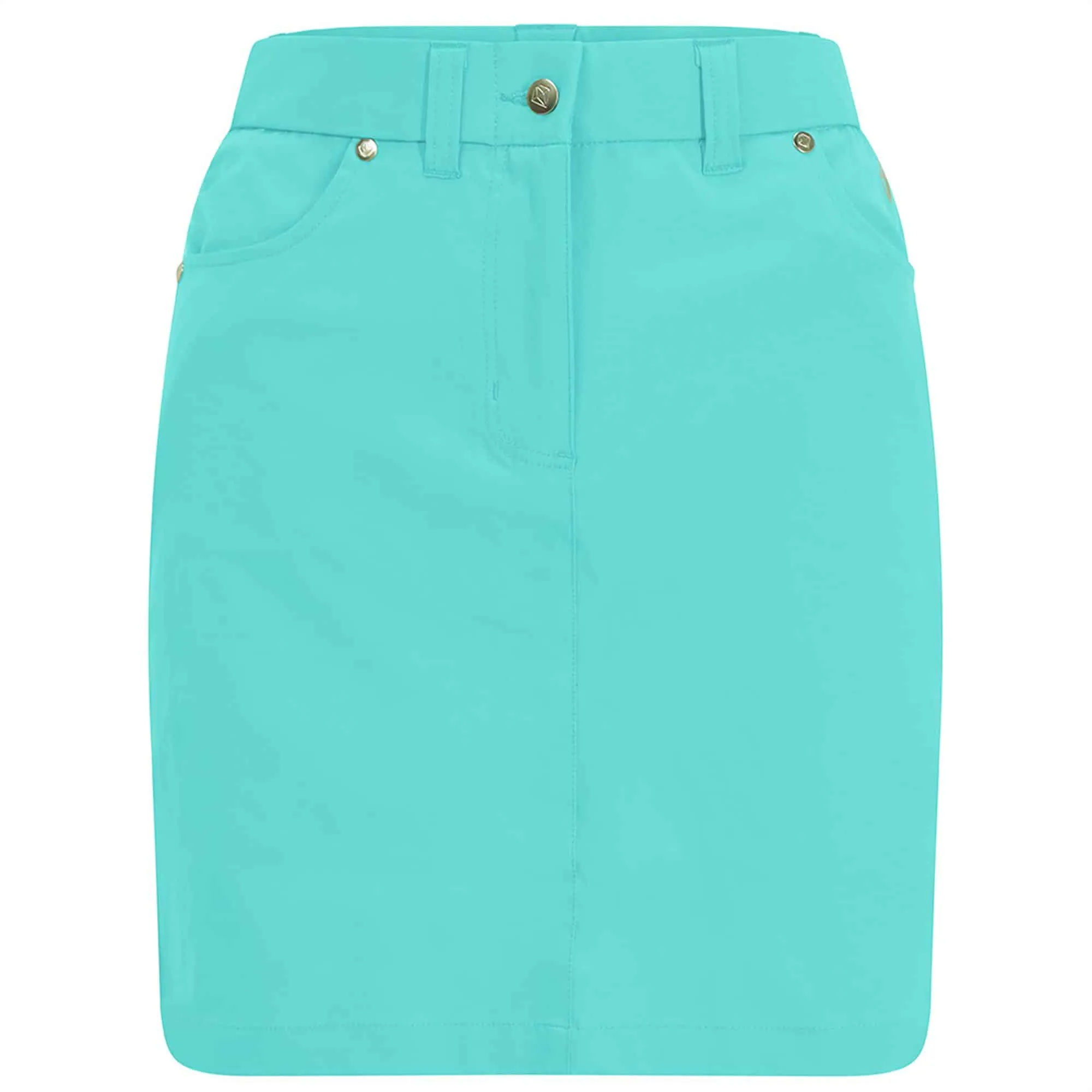 Pure Golf Calm Ladies Golf Skort Ocean Blue 50CM