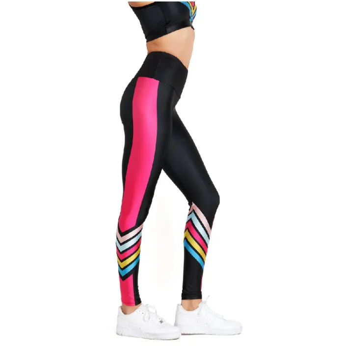 Radical Rainbow Chevron Leggings