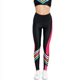 Radical Rainbow Chevron Leggings