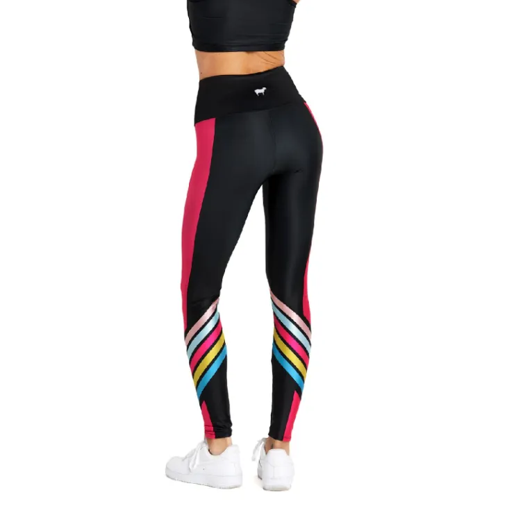 Radical Rainbow Chevron Leggings