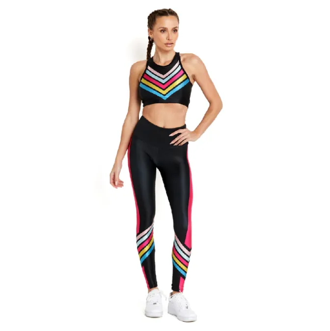 Radical Rainbow Chevron Leggings