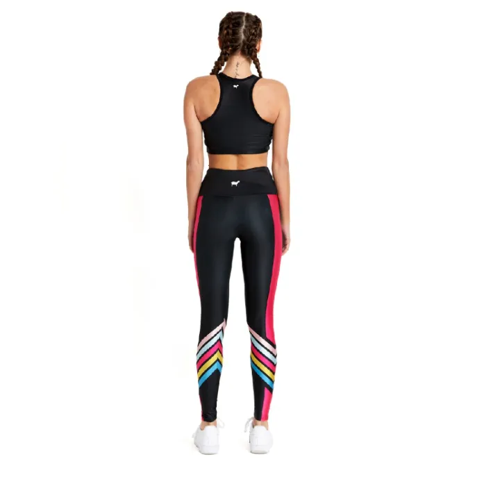 Radical Rainbow Chevron Leggings