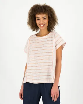 Rare Earth Women's Blake Stripe Pop Over Top | Cape Union Mart