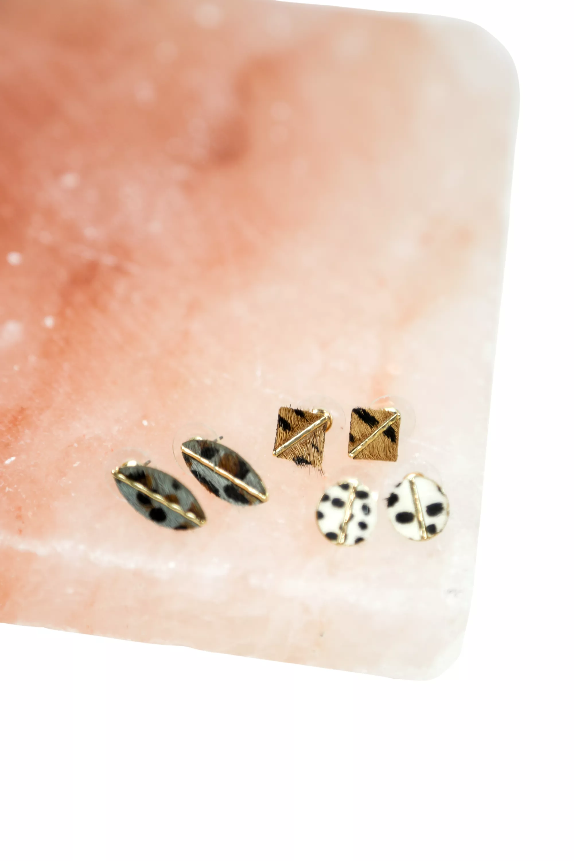 San Diego Animal Print Studs