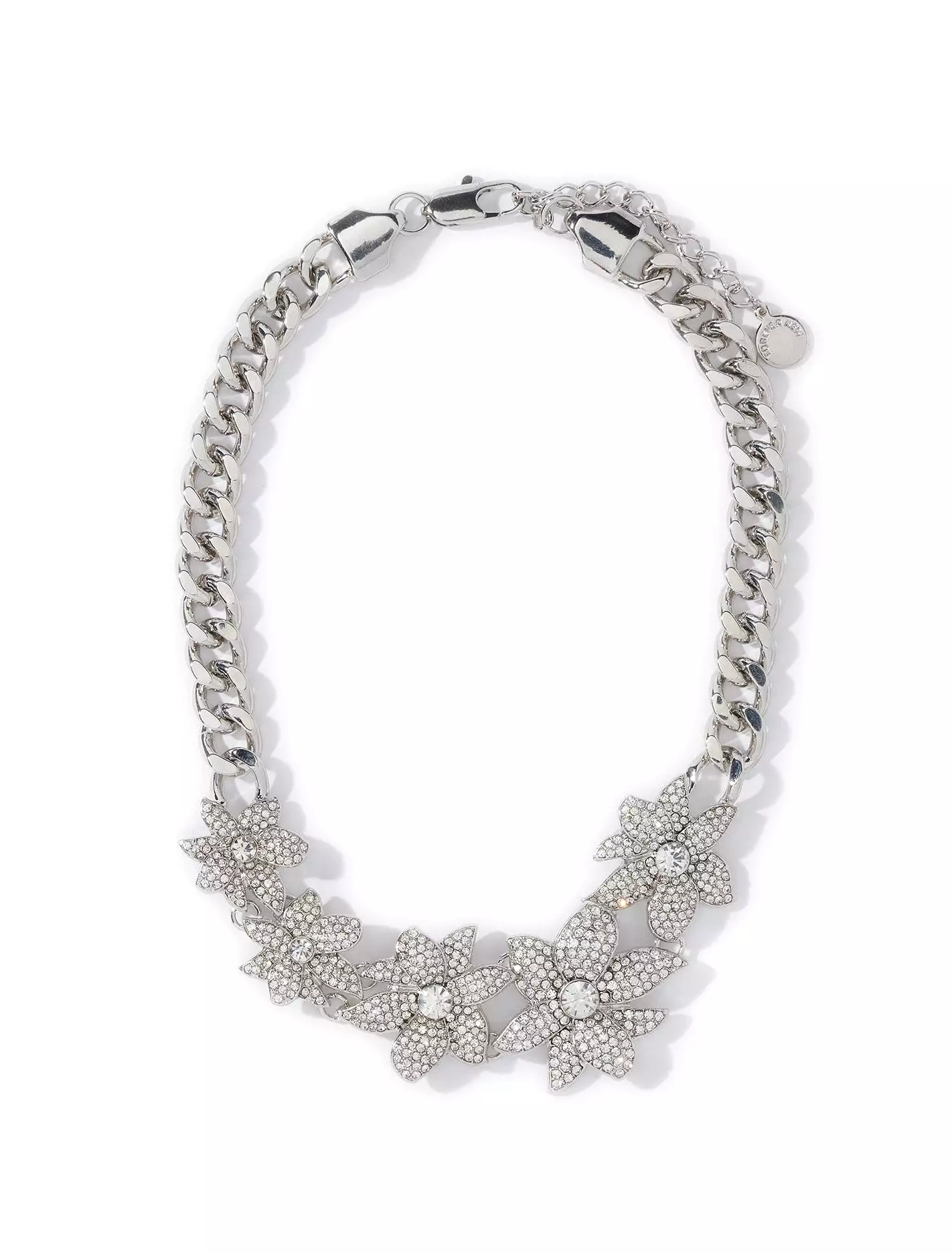 Signature Flo Flower Crystal Necklace