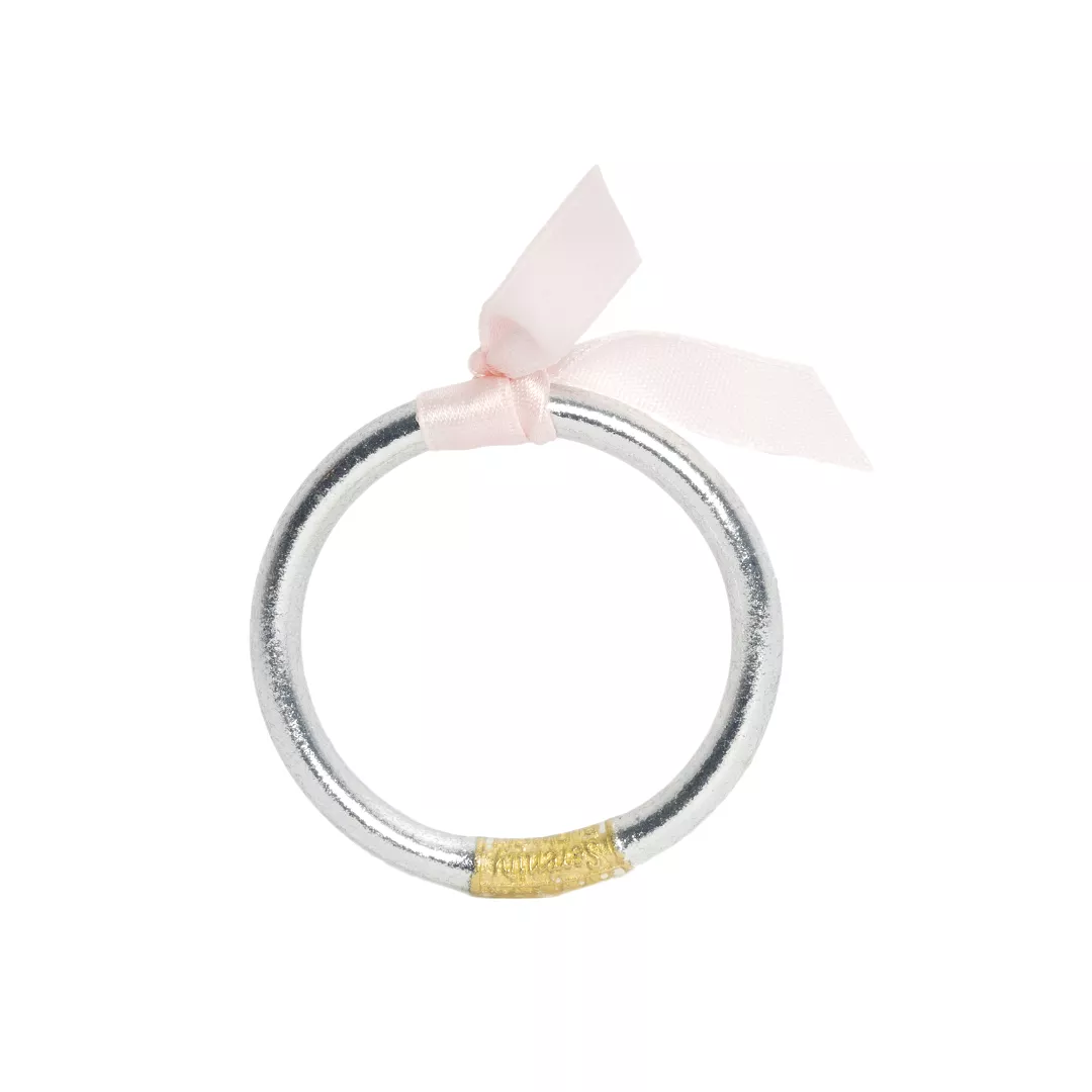 Silver Baby BuDhaGirl All Weather Bangle