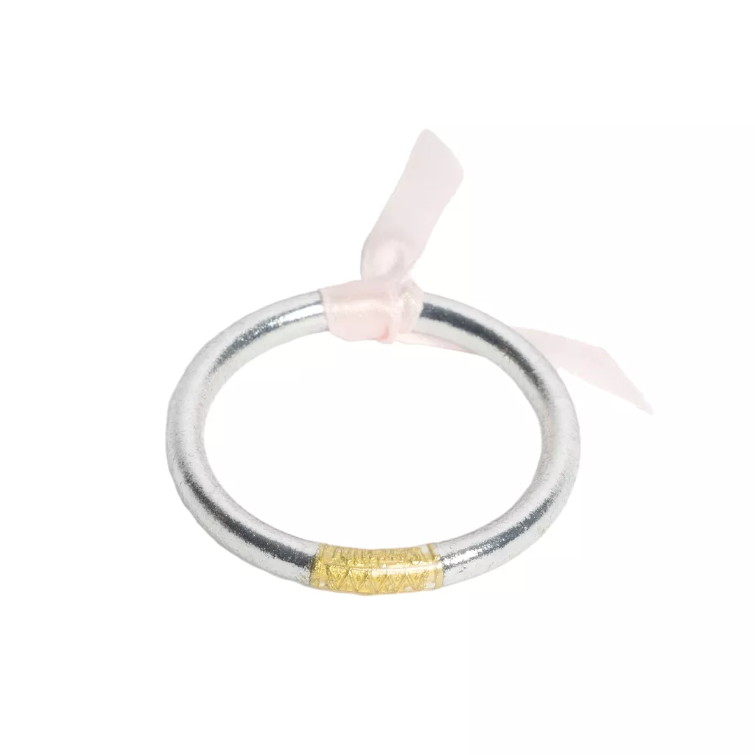 Silver Baby BuDhaGirl All Weather Bangle