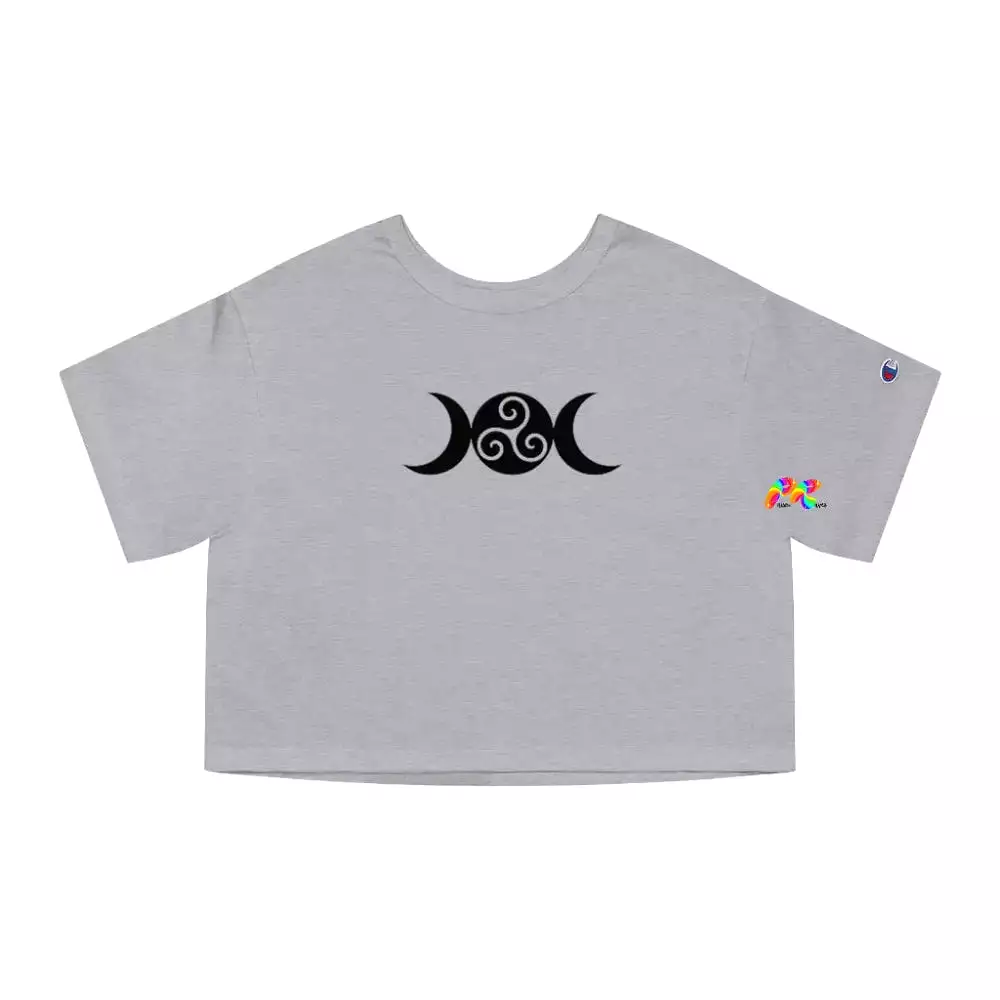 Stars and Moon Champion Women's Cropped Tee