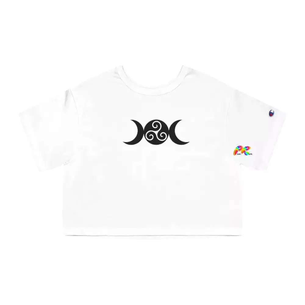 Stars and Moon Champion Women's Cropped Tee