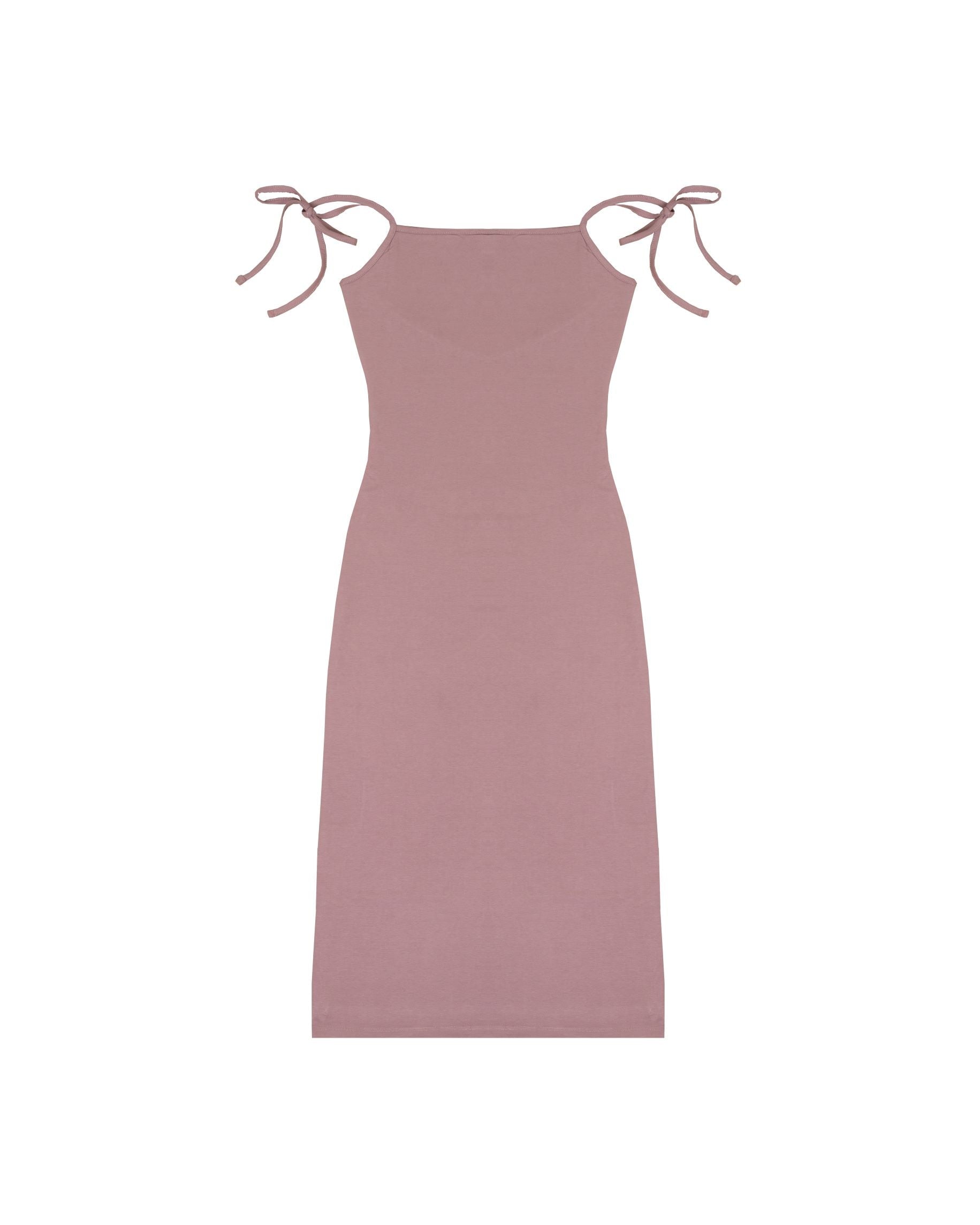 Strappy Midi Dress Elderberry